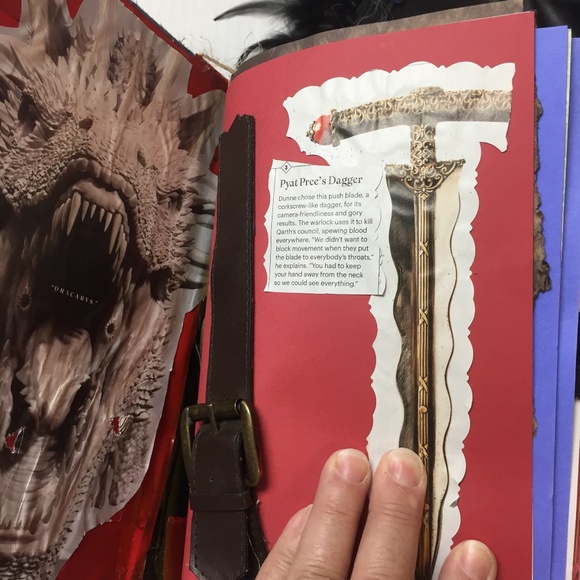 Handmade Junk Journal- Fantasy Dragon Throne theme - Picture 2 of 15